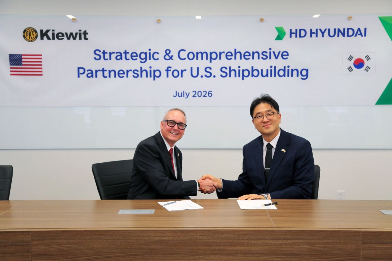 HD Hyundai ve Kiewit Offshore, ABD’de gemi inşa alanında ortaklık ilan etti.