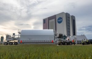 NASA’nın Nancy Grace Roman Uzay Teleskobu, Florida’ya ulaştı.