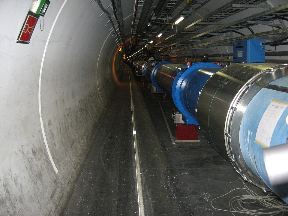 Büyük Hadron Çarpıştırıcısı görseli