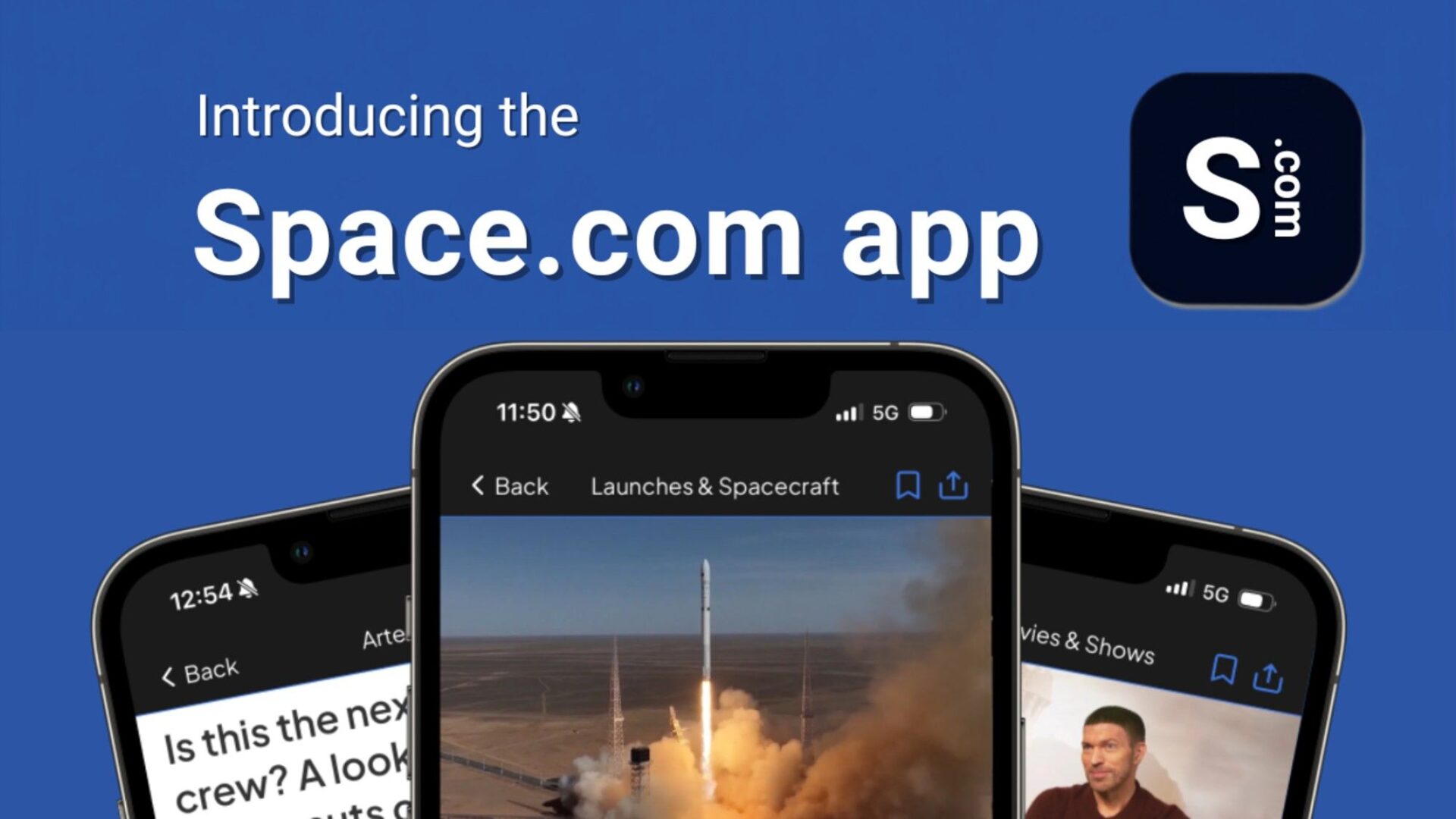 Space.com’dan yeni bir uygulama: Uzay keşfinin perde arkasına ulaşın.