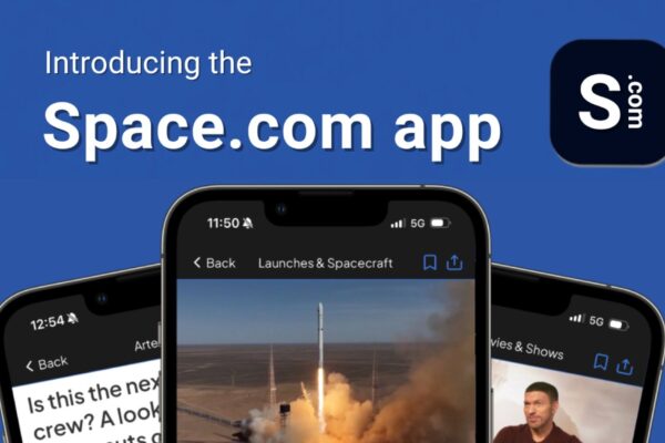 Space.com’dan yeni bir uygulama: Uzay keşfinin perde arkasına ulaşın.
