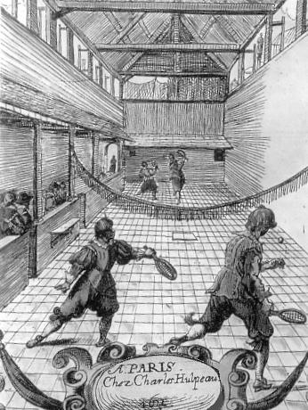 Jeu de paume illustration