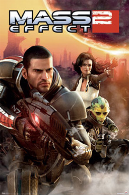 Mass Effect 2 oyunu kapak çalışması