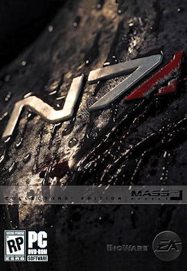 Mass Effect 2 koleksiyoncular için özel tasarlanmış dvd kapağı.