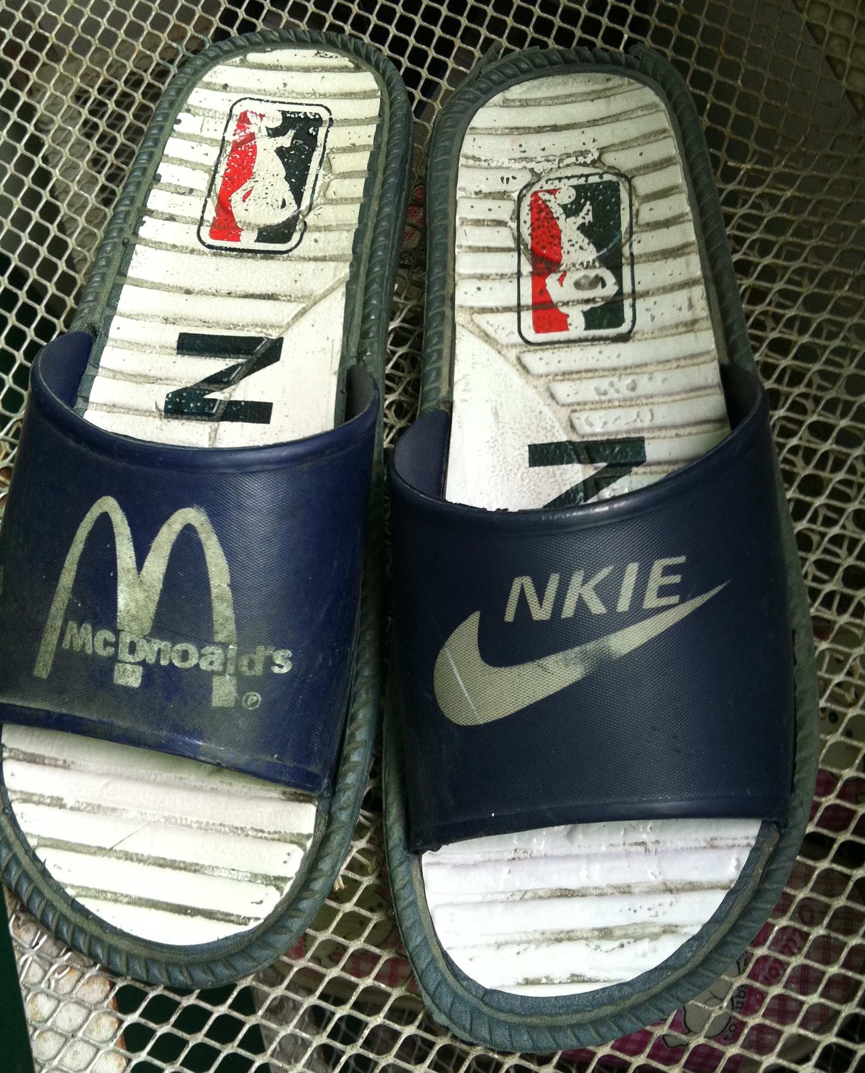 A pair of Chinese sandals violate trademark rights by both being labelled with NBA trademarks. On...