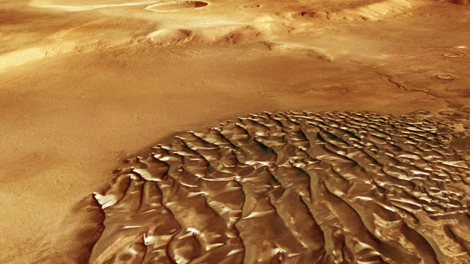 Mars’taki bu “metalik” kumullar, bilim kurgu filmlerinden fırlamış gibi duruyor: Gerçekte ne oldukları ortaya çıktı.