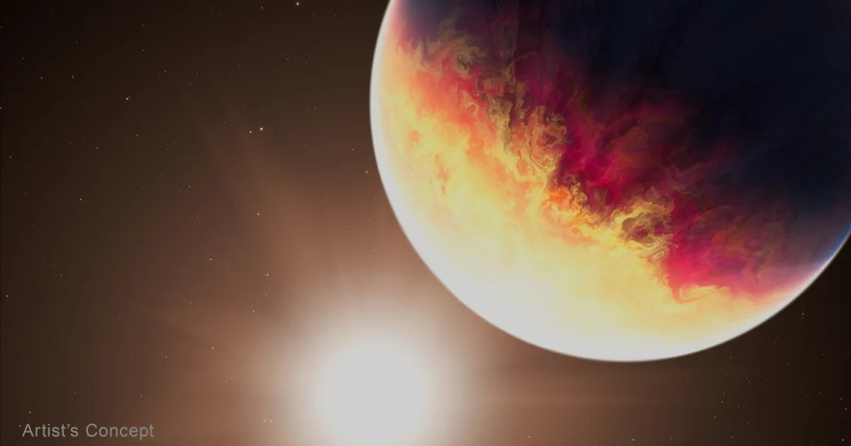 JWST, “kavrulmuş gezegenin” aşırı sıcaklığını gözler önüne serdi.