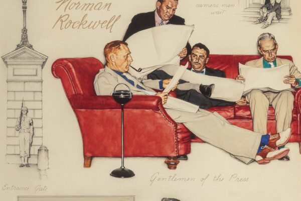 Norman Rockwell’ın Beyaz Saray tabloları, uzun bir yolculuğun ardından sergileniyor.