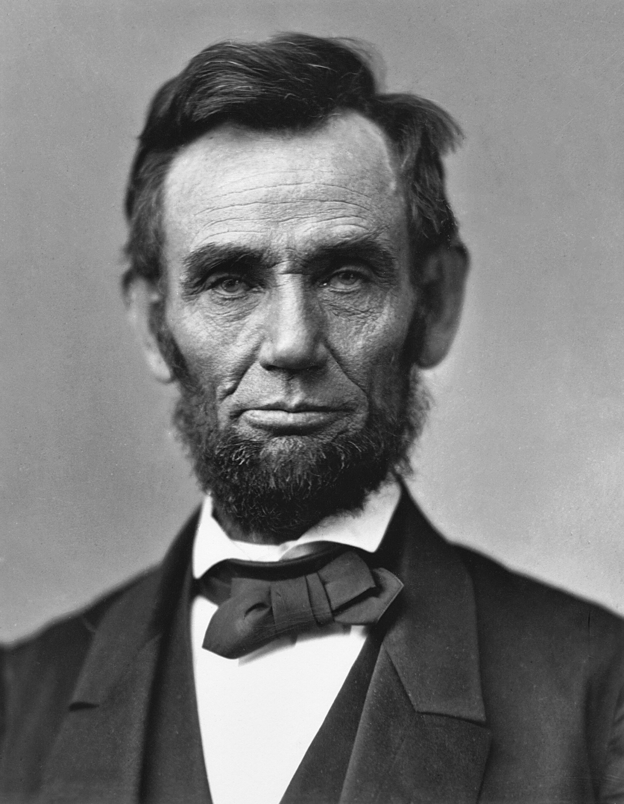 Tarihçiler ve meraklılarca kabul gören, 8 Kasım 186... tarihinde çekilen bu ikonik Abraham Lincoln portresi.