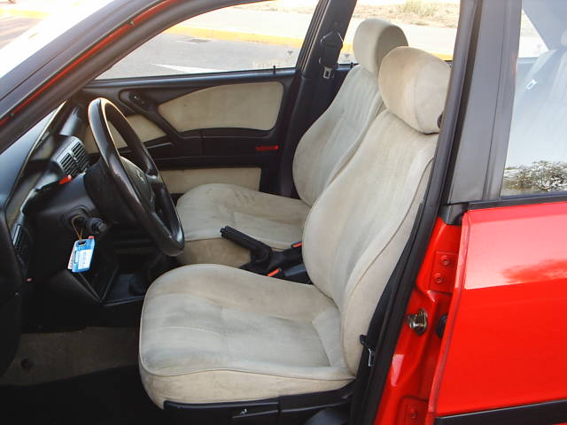 Interior Lancia Delta.