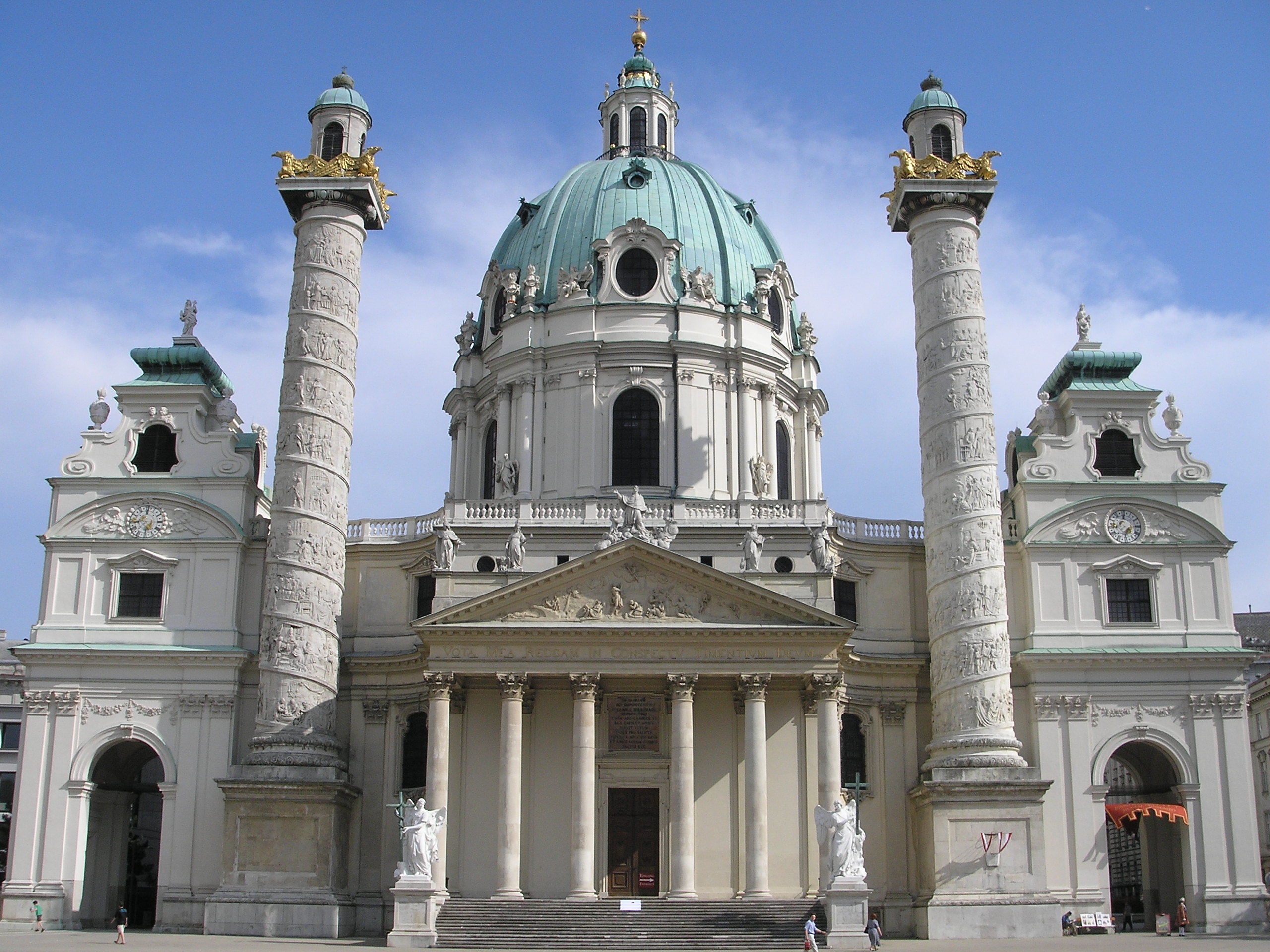 Austria, Vienna, St. Charles's Church