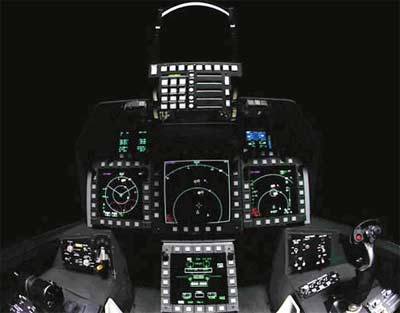 F-22 cockpit