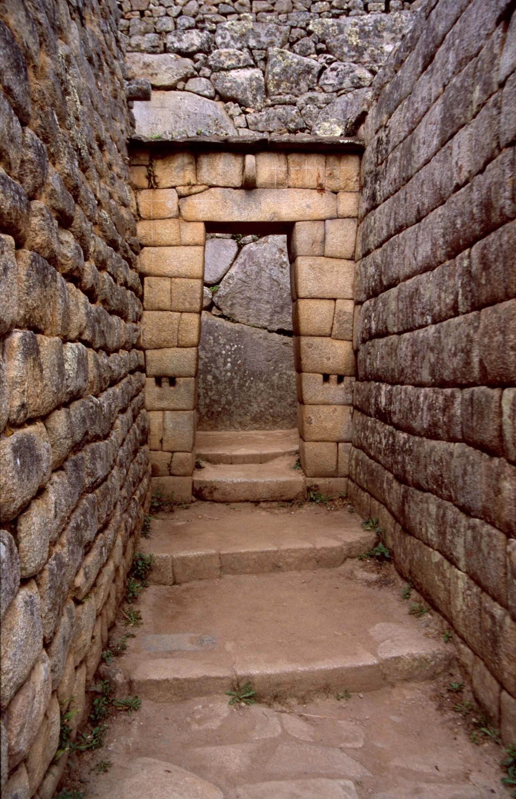 Machu Picchu, Perú.
Inca Palace at Residential area.