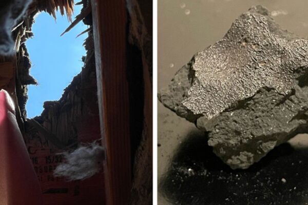New Jersey’deki eve düşen “ateş topu” meteorit, yaşamın kökenlerine ışık tutacak antik bir gezegenin izlerini taşıyor.