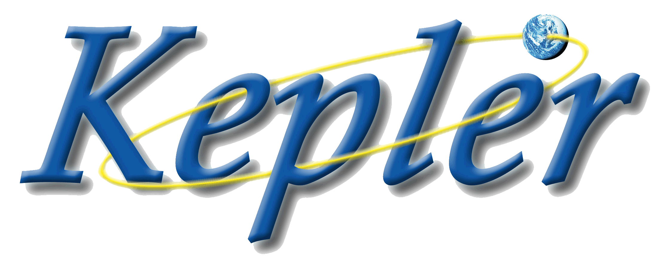Kepler Uzay Teleskobu görevinin resmi kurumsal logosu.