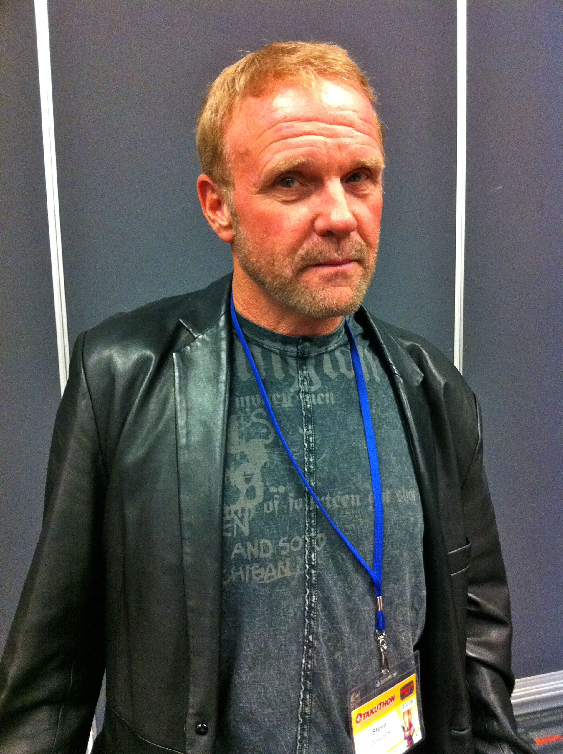 Steve Downes, voice actor, at Otakuthon 2011.