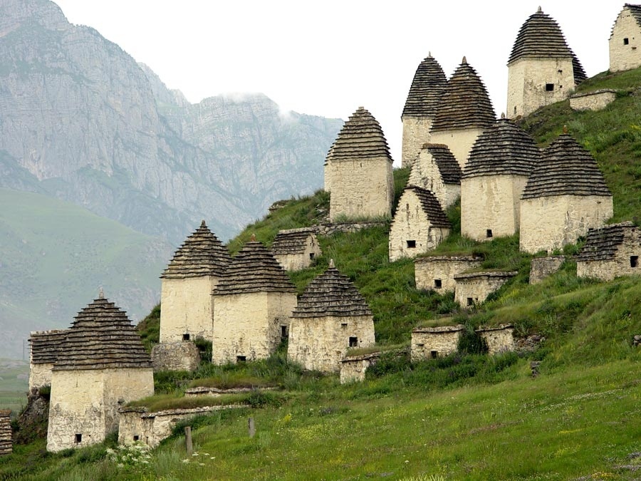 In Dargavs. North Ossetia.