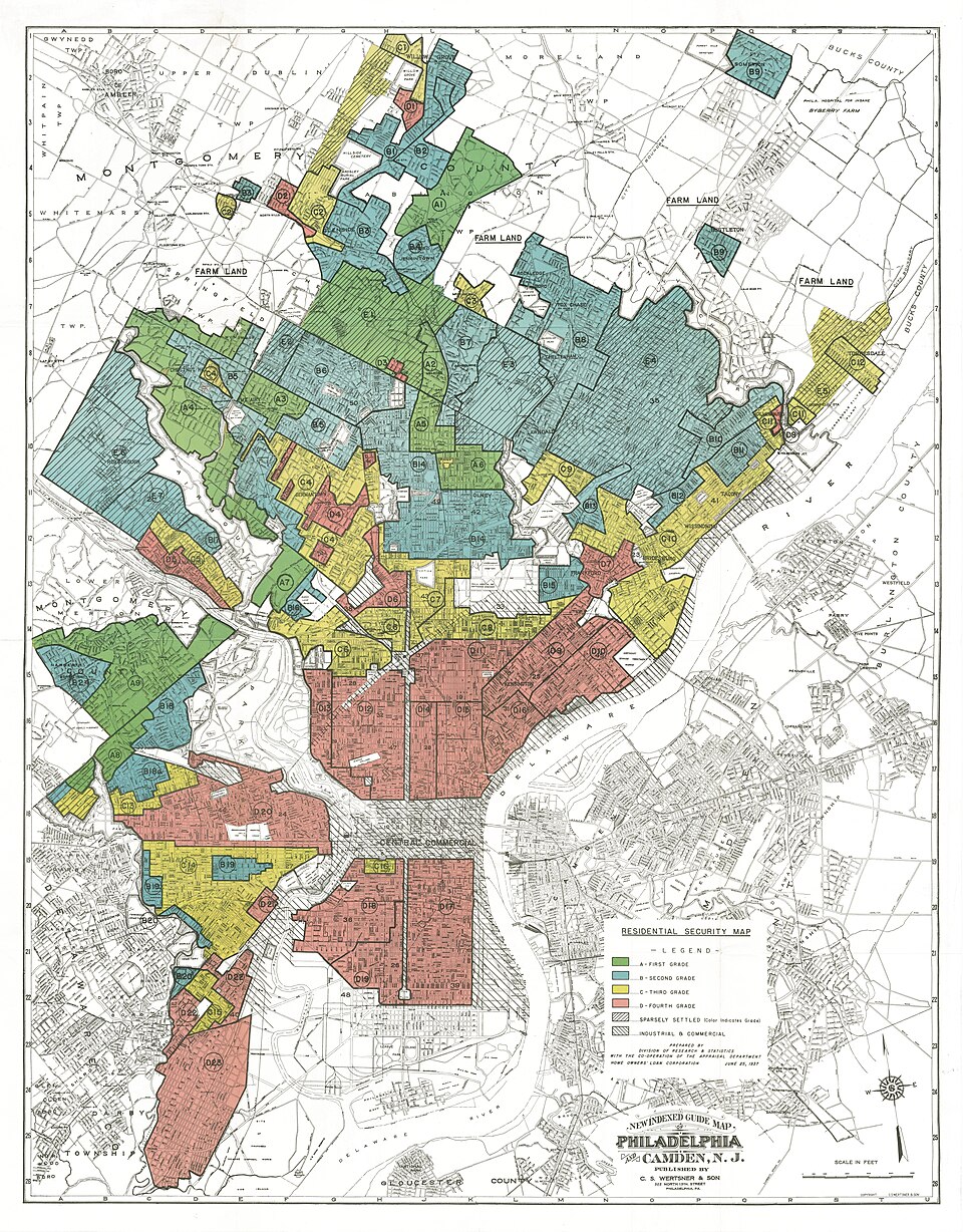 Redlining illustration