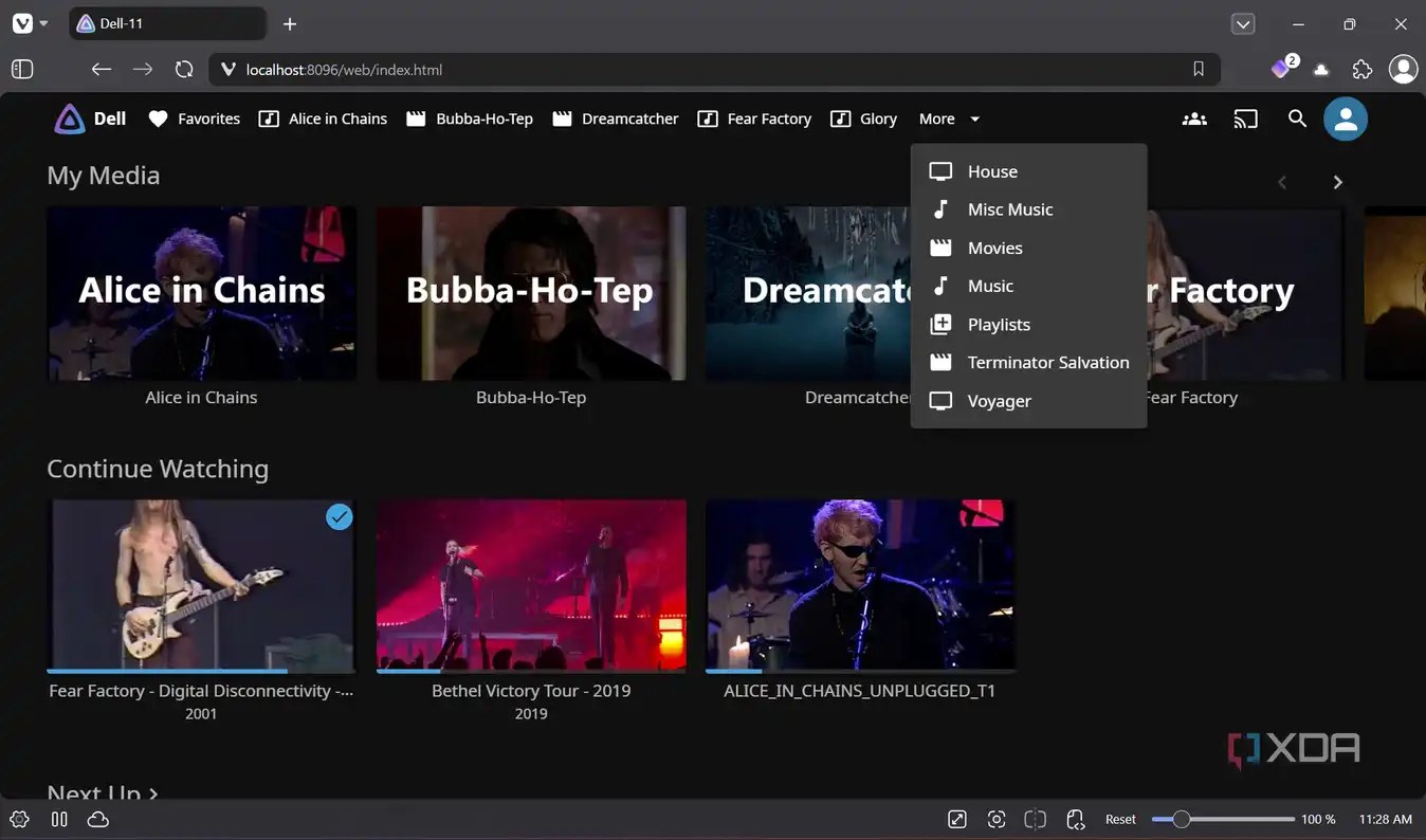 Jellyfin 12 My Media