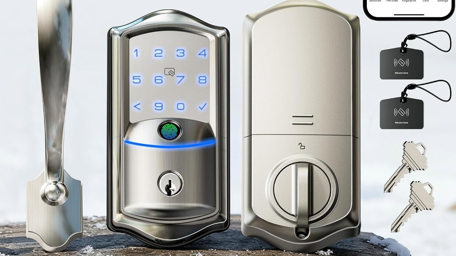 Veise VE027 H Wi Fi Smart Lock Press Image