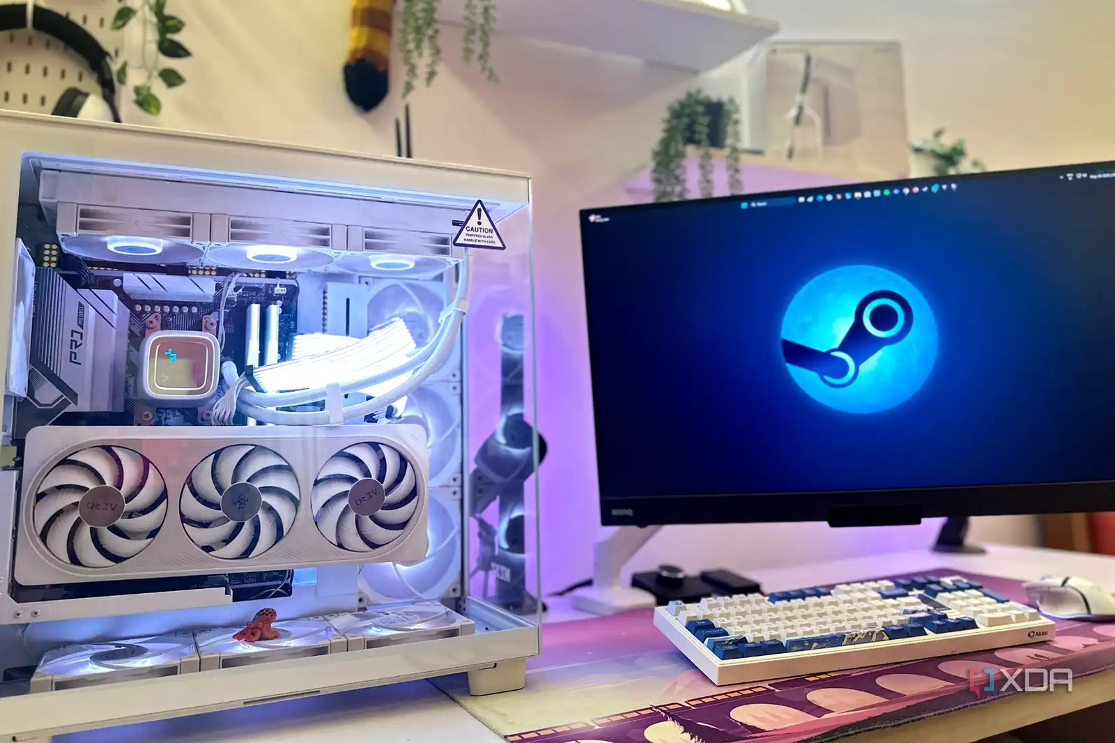 An RTX 4070 Ti gaming PC.