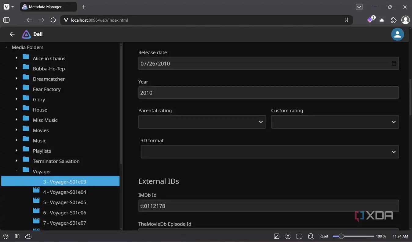 Jellyfin 12 Metadata