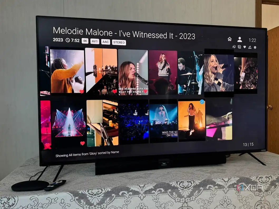 Android TV Running Jellyfin Client