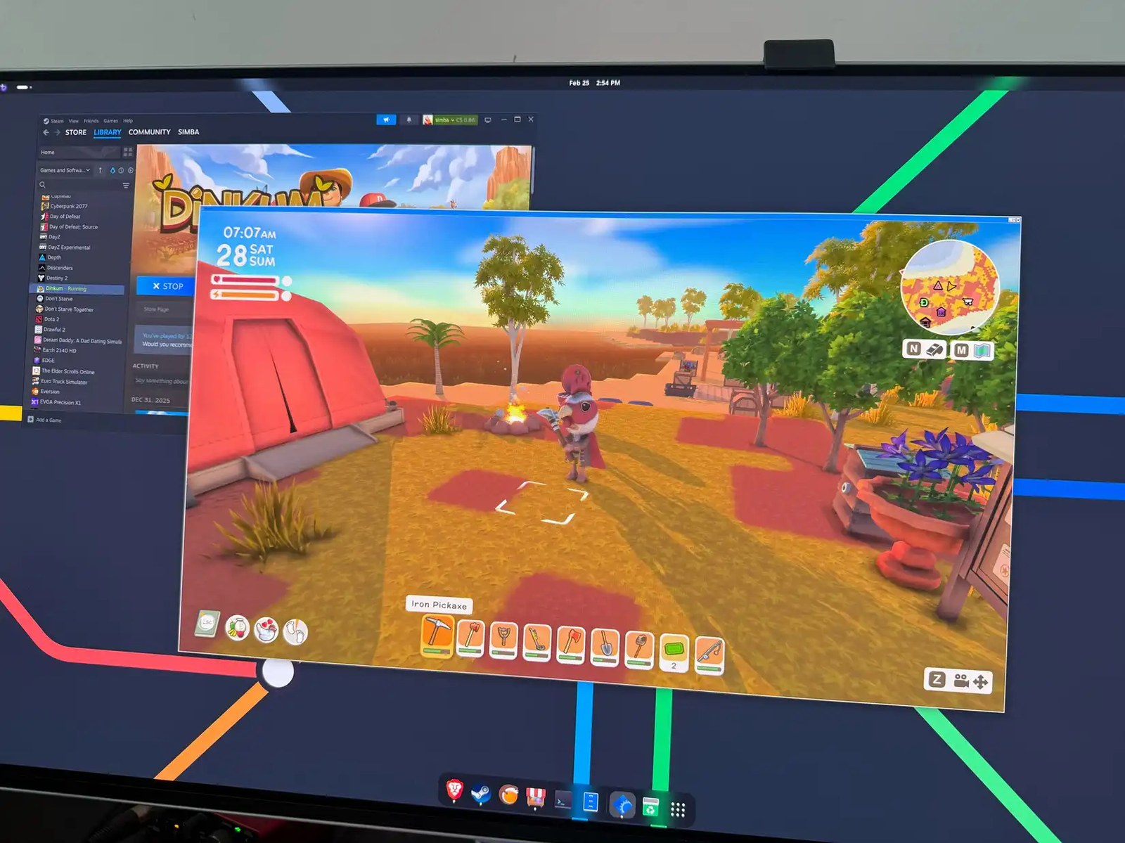 steam proton gaming bazzite