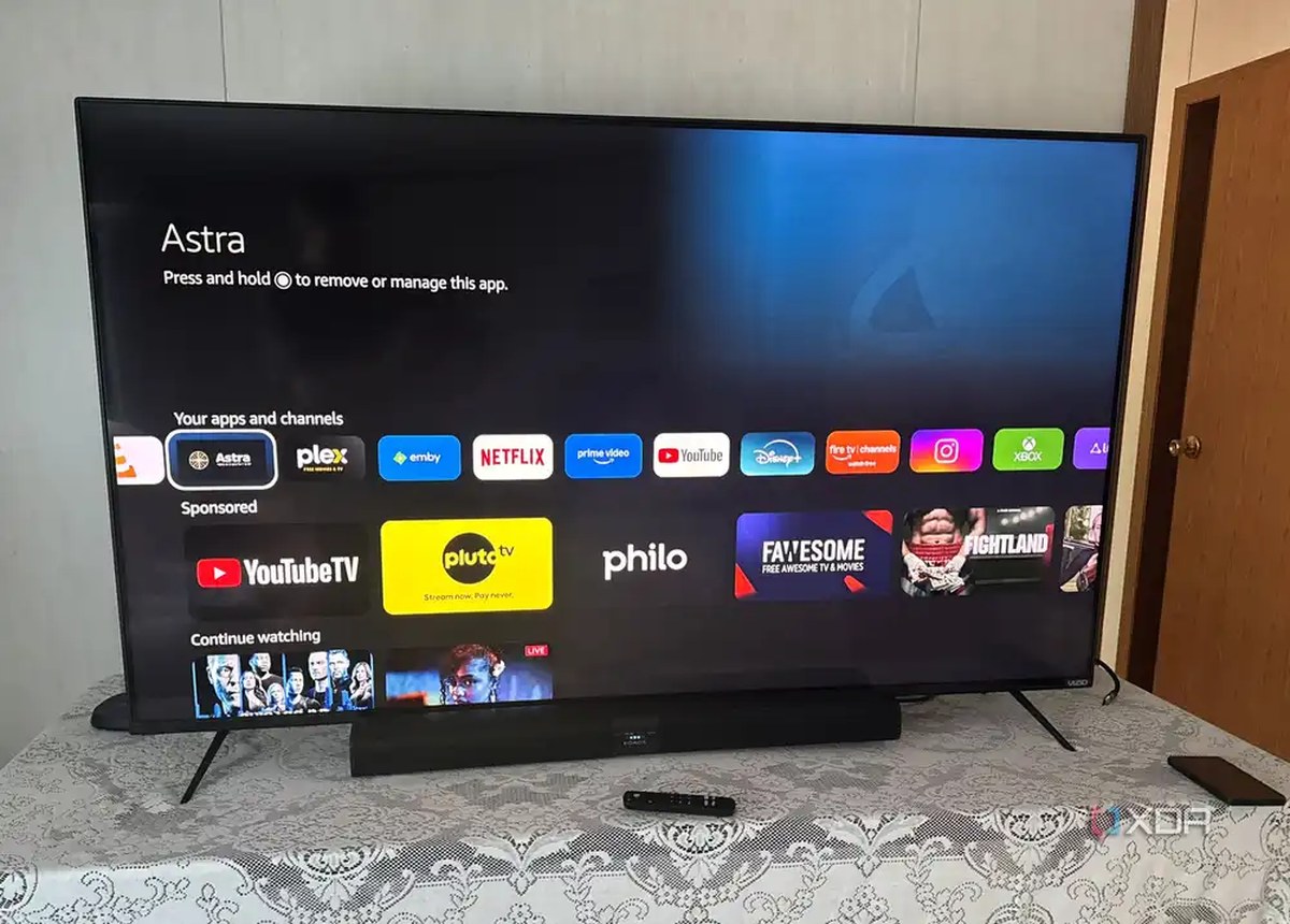 App Row Shows Astra Jellyfin Client on Vega OS