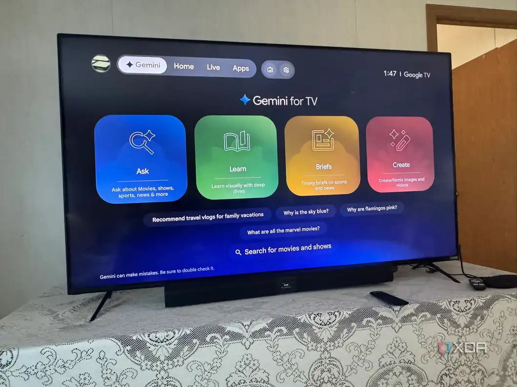 Android TV Gemini
