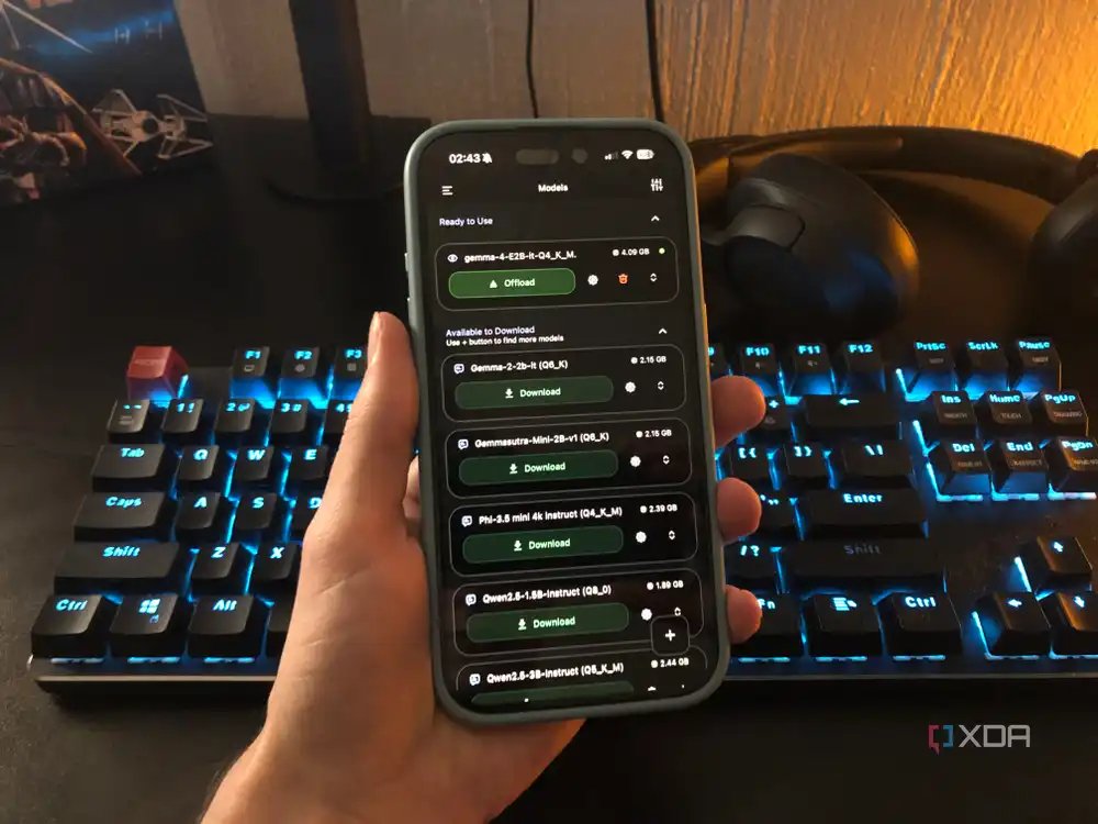 pocketpal models in iphone