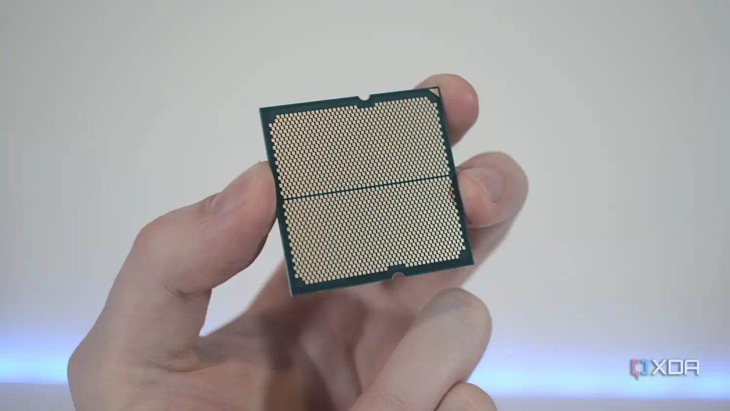 amd ryzen 5 7600 cpu in hand