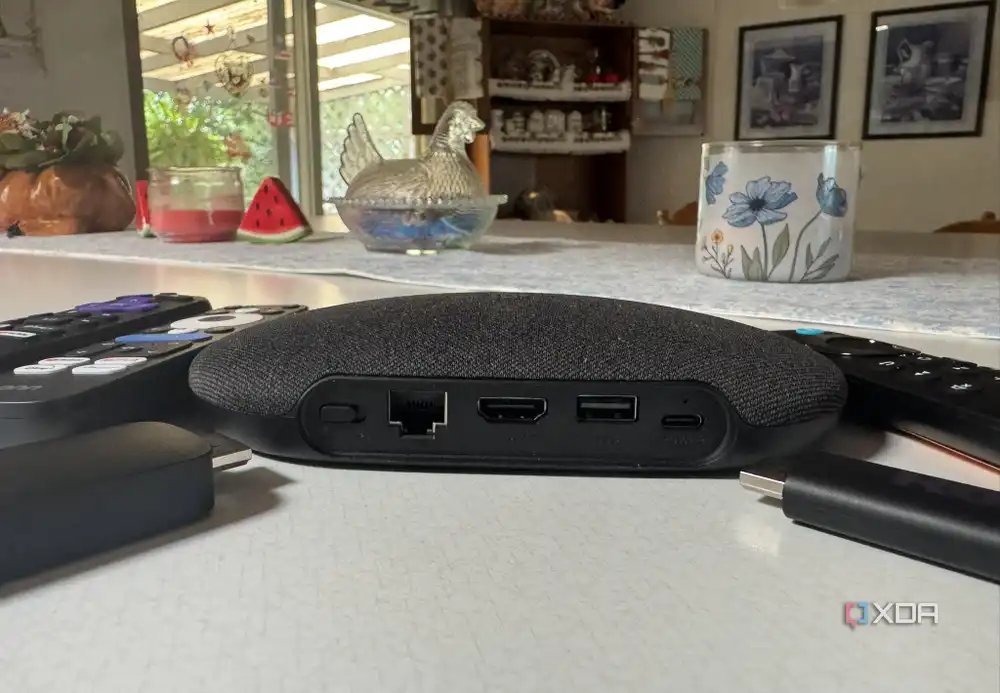 Onn 4K Pro Android TV Box Ports Streaming Sticks