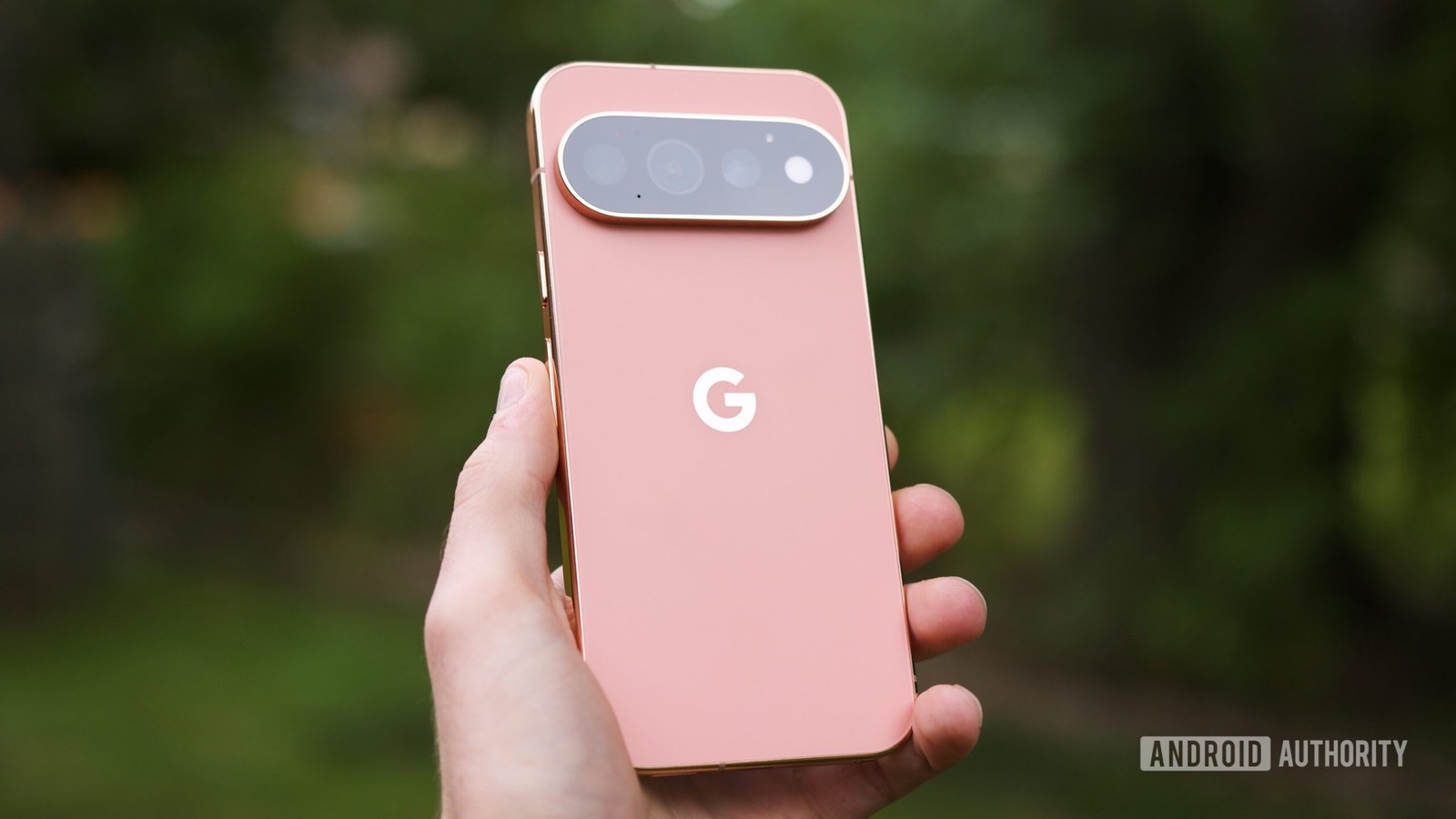 Someone holding the Canyon Pixel 11 Pro.