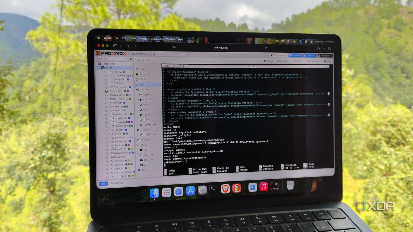 Adding a mount point to a Proxmox LXC config file