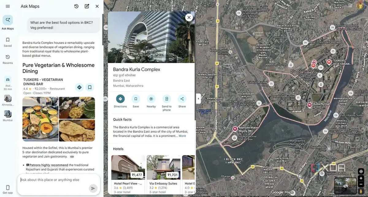 Gemini in Google Maps