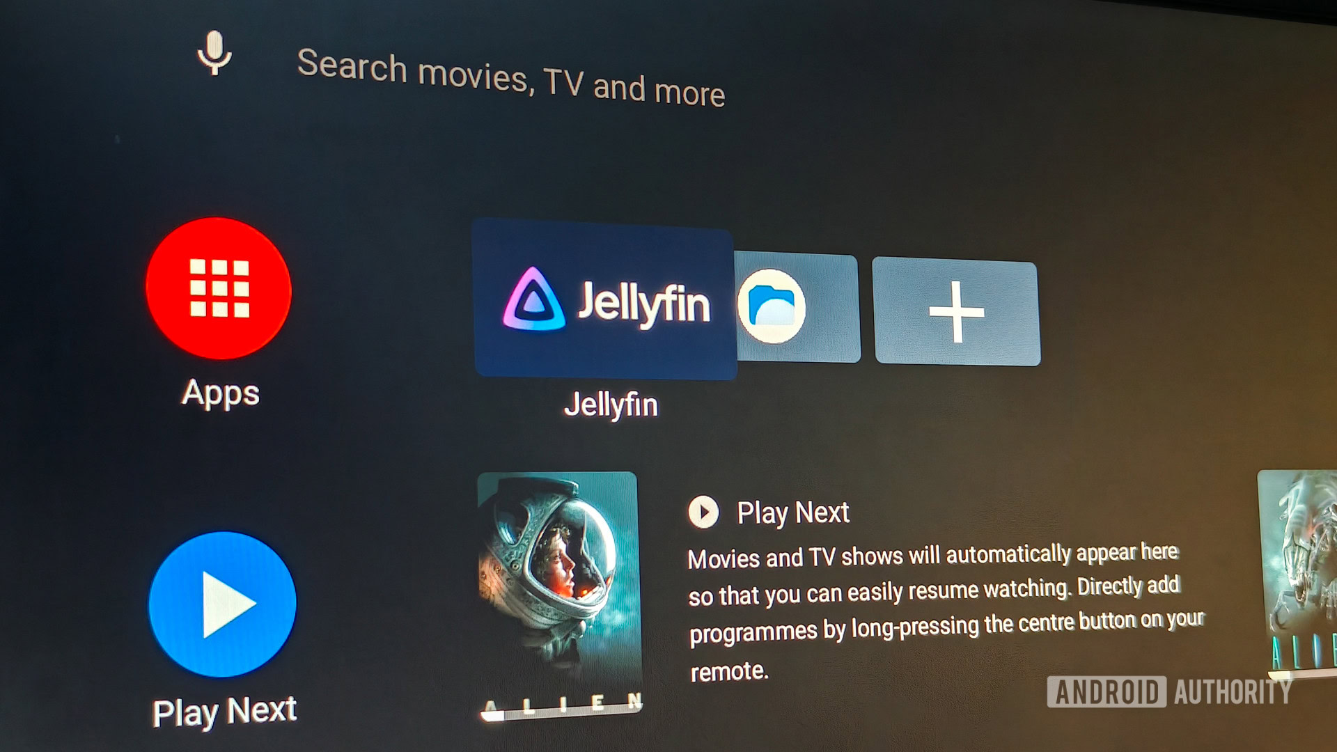 Android TV classic interface Android TV classic interface