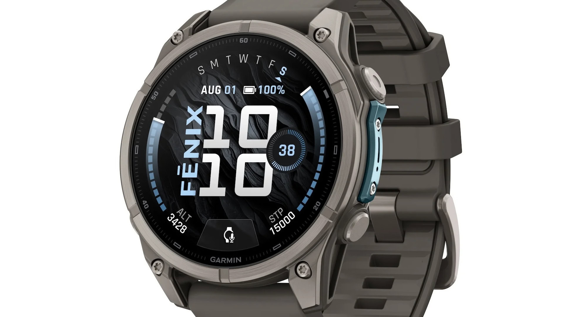 Fenix 9 47mm Titanium Pebble Gray (1) Fenix 9 47mm Titanium Pebble Gray (1)