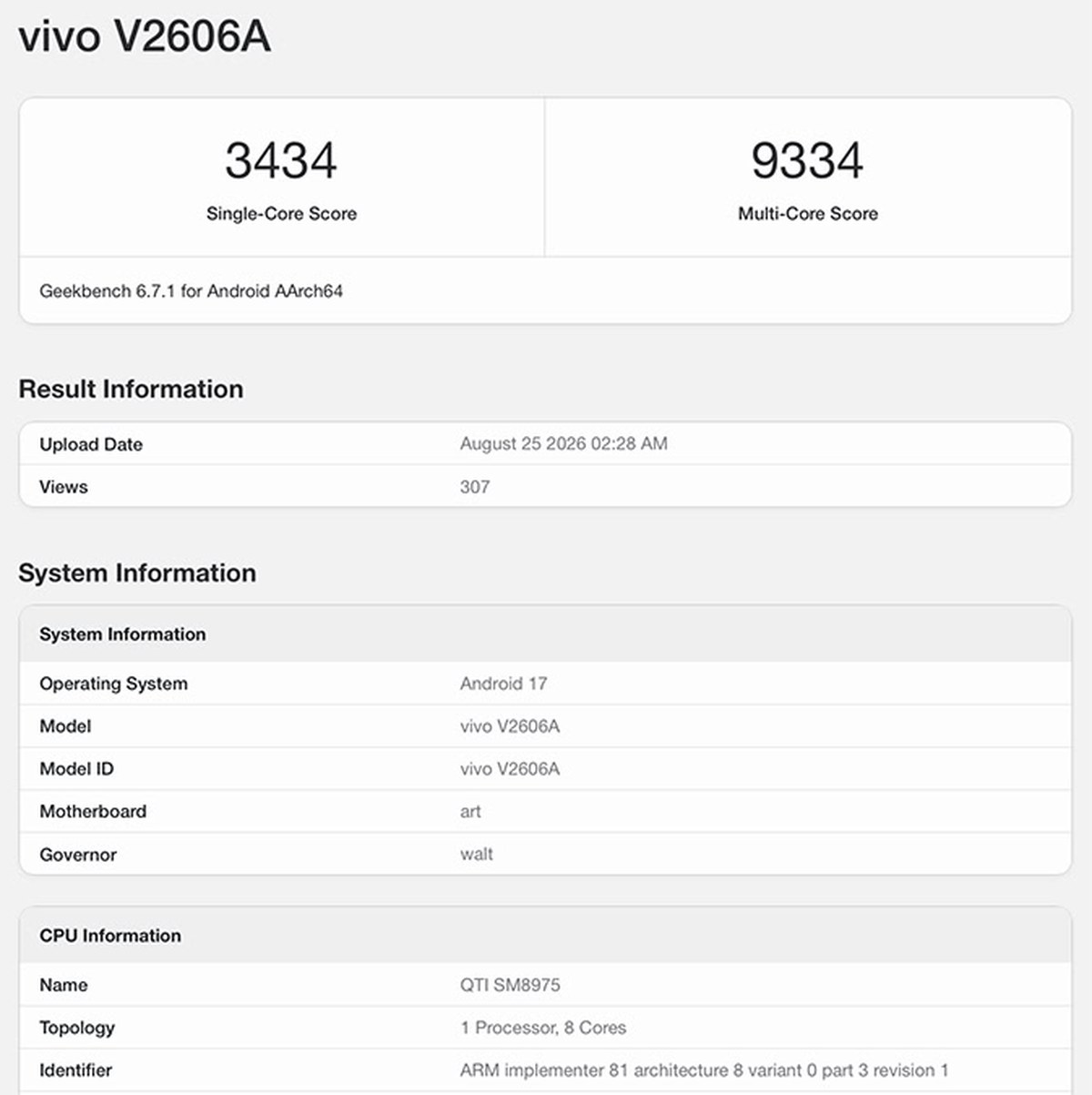 geekbench scores snapdragon 8 elite extreme gen 6
