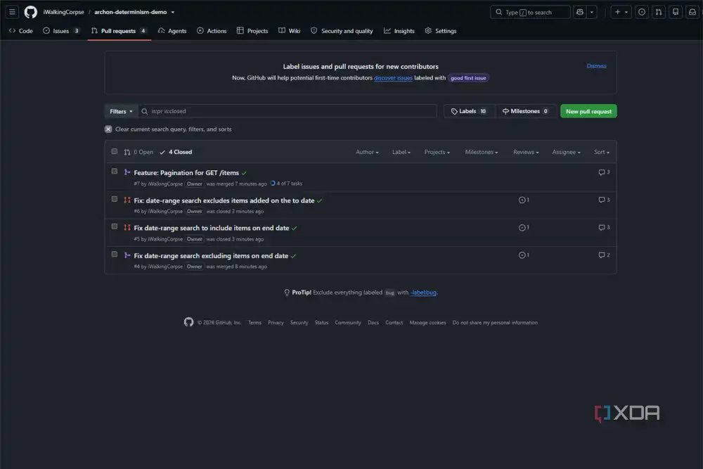github pr list archon