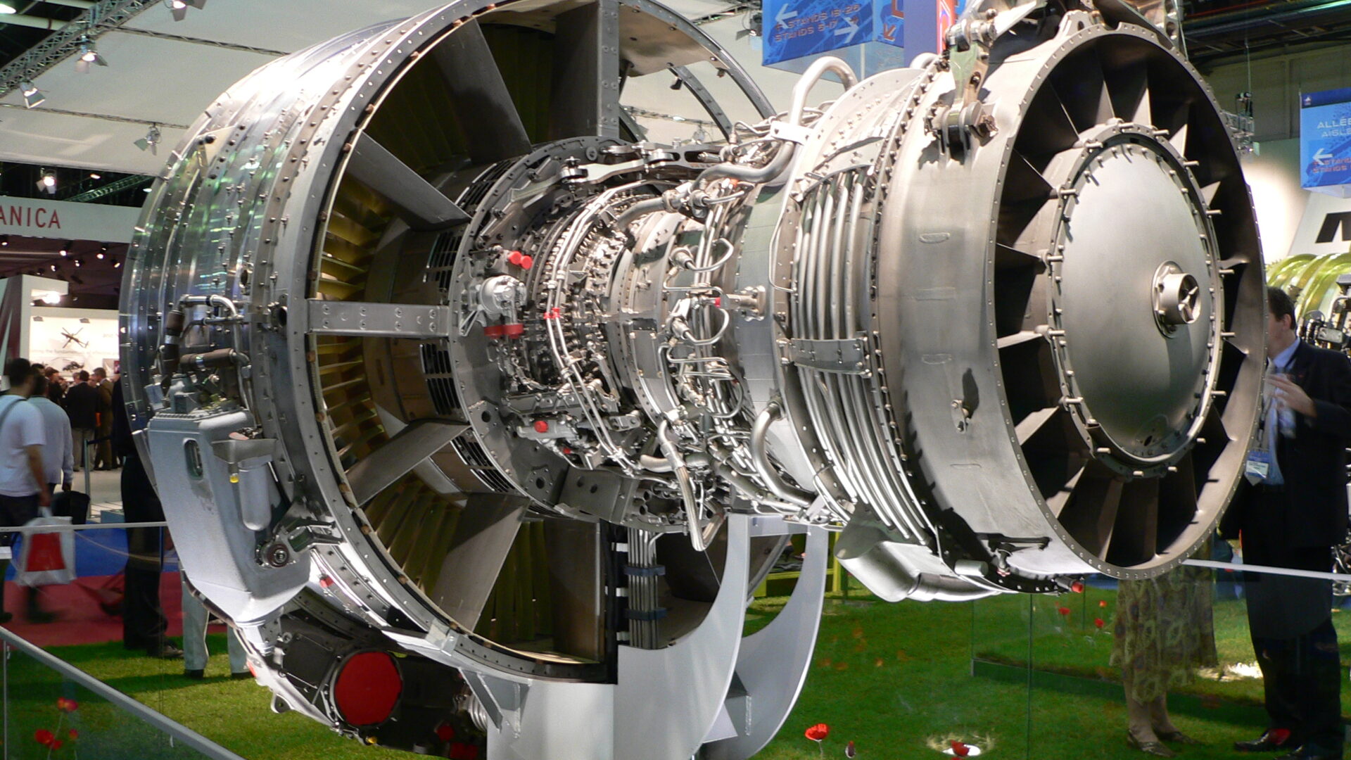 CFM56 Turbofan Uçak Motoru ve Türbin Yapısı