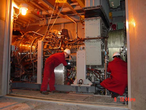 GE Vernova LM6000 Aeroderivative Gaz Türbini