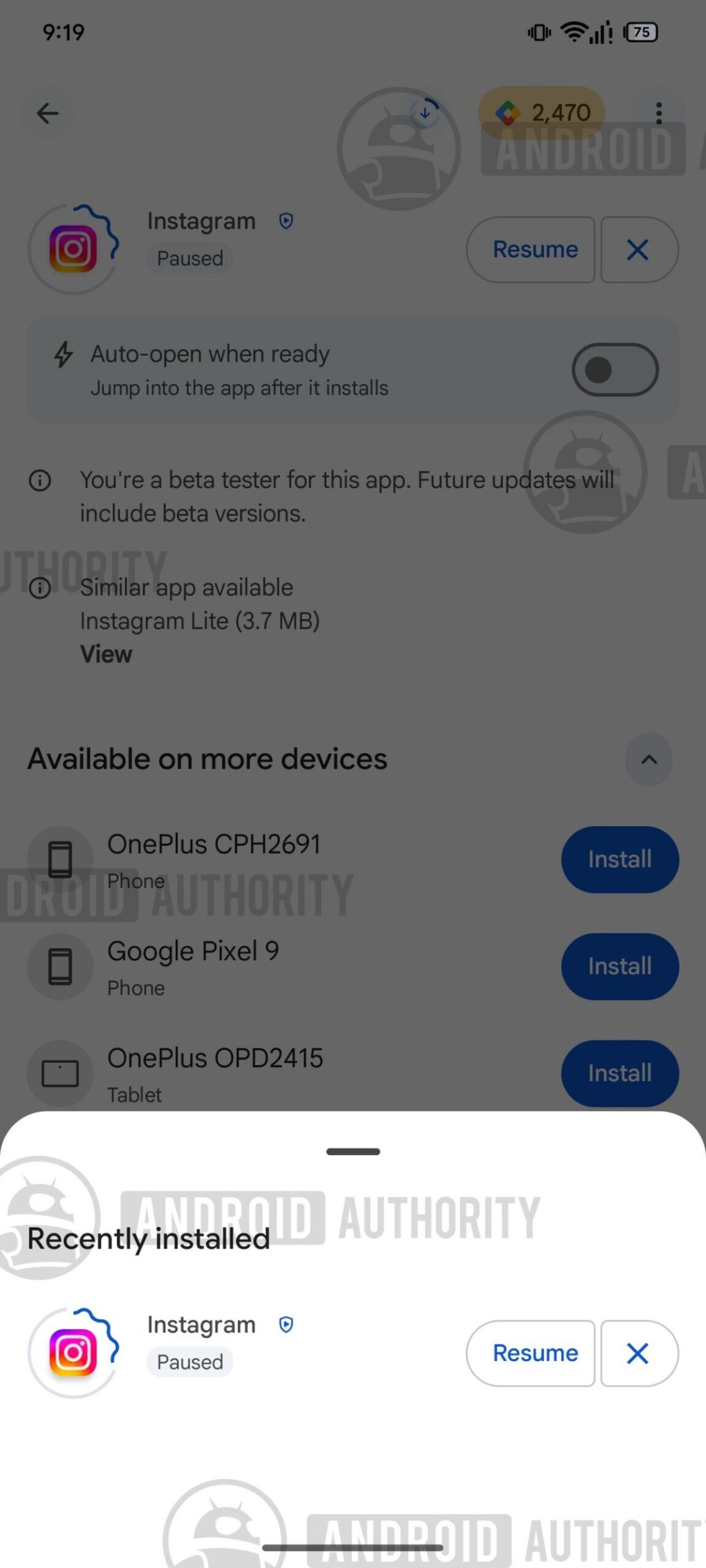Google Play Store pause and resume downloads image 6 watermarked