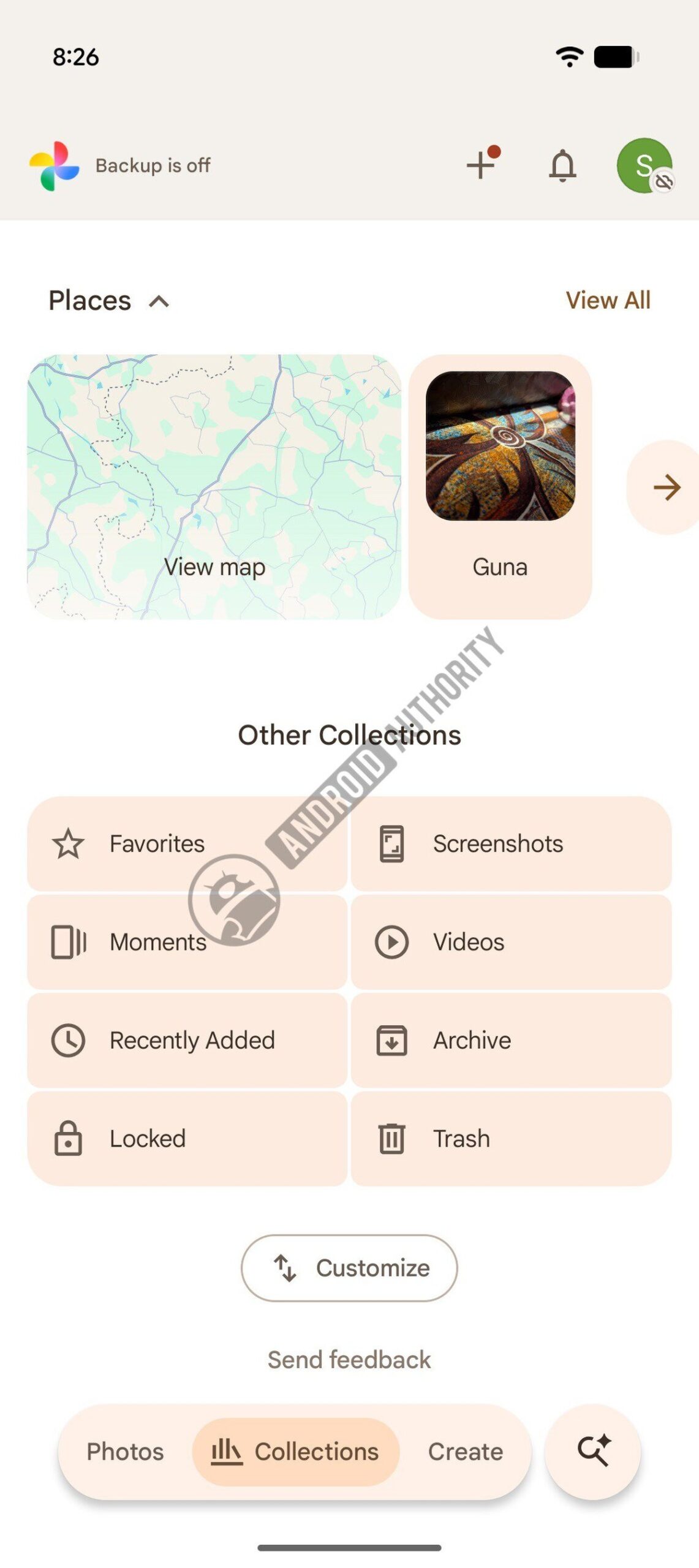 Here's your first look at Google Photos' customizable Collections tab (Updated)