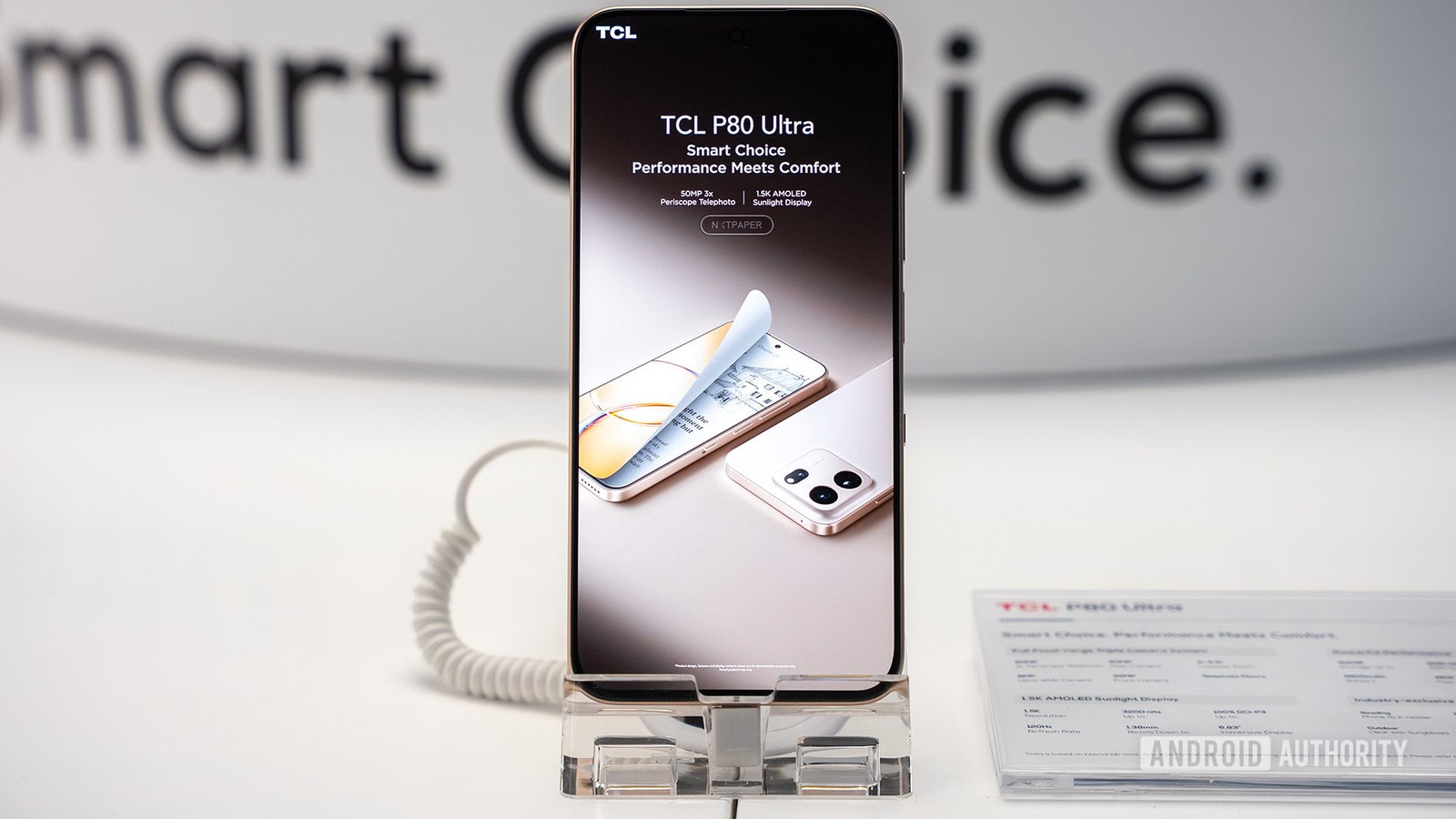 TCL P80 Ultra display