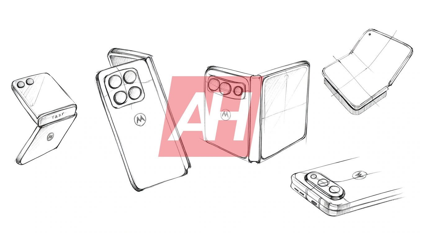 Motorola wide foldable sketch leak 2