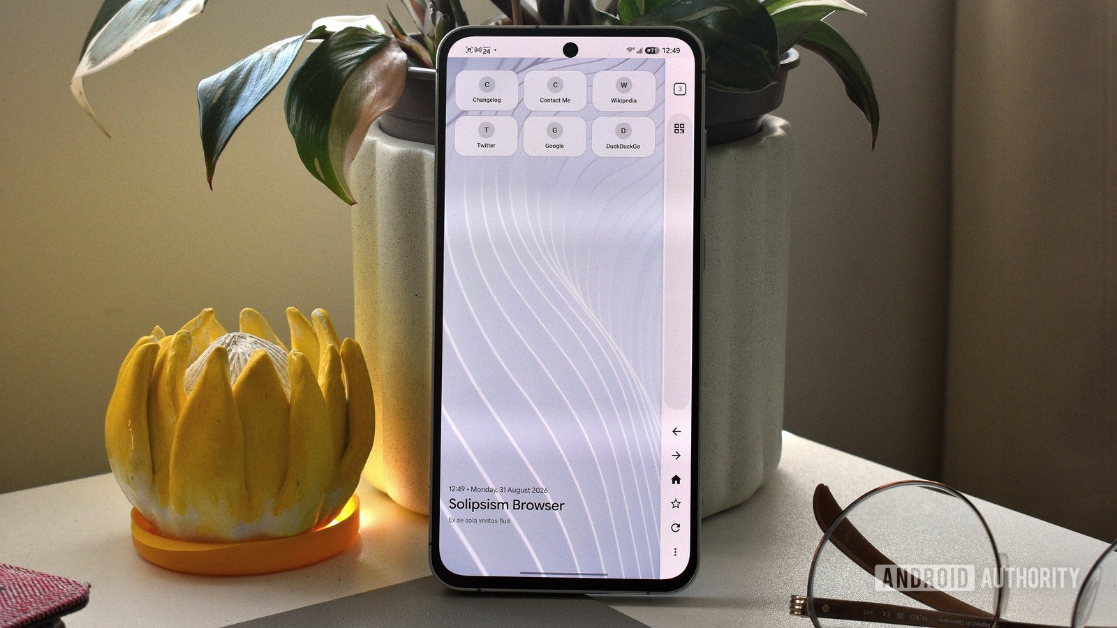 solipsism browser android app aa home screen 2