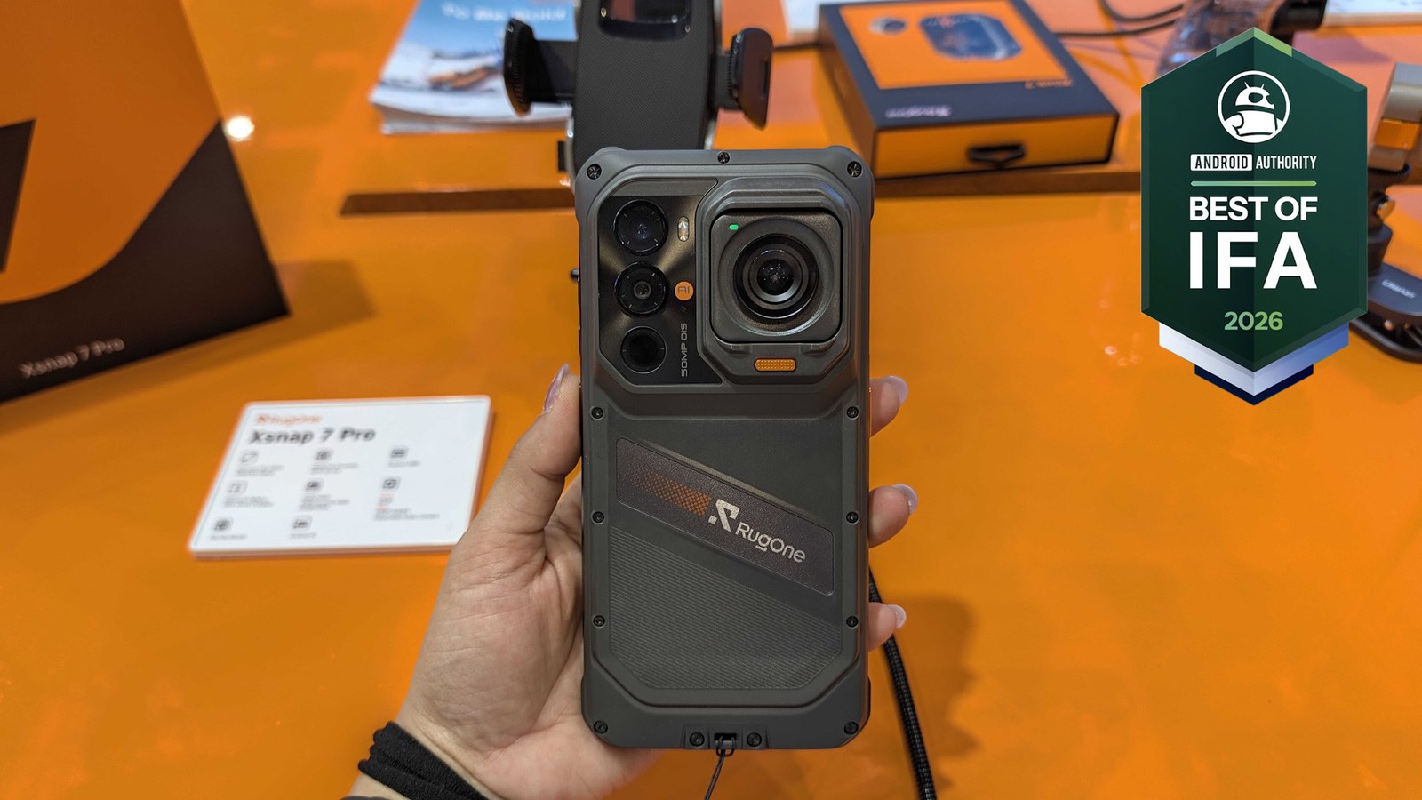 RugOne Xsnap 7 pro 1 best of ifa 2026 award