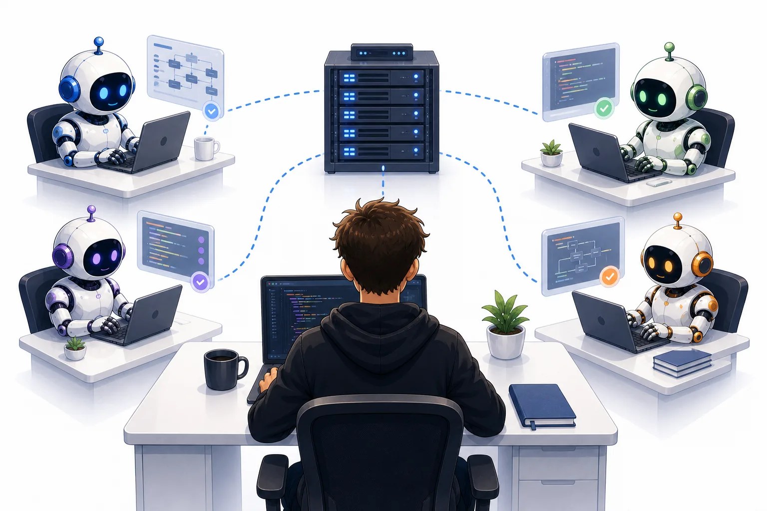How to Run 10+ Claude Code Sessions Without a Powerful Computer