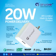 Airwave 20Watt PD Charger - Airwave Electronics Pvt. Ltd.